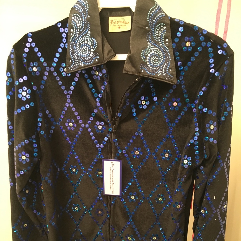 Cowboy Collection- Medium bling shirt.